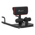 3 in 1 Padded Push Up Sit Up Squat Machine Home Gym Fitness Equipment, Black